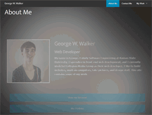 Tablet Screenshot of georgewwalker.com